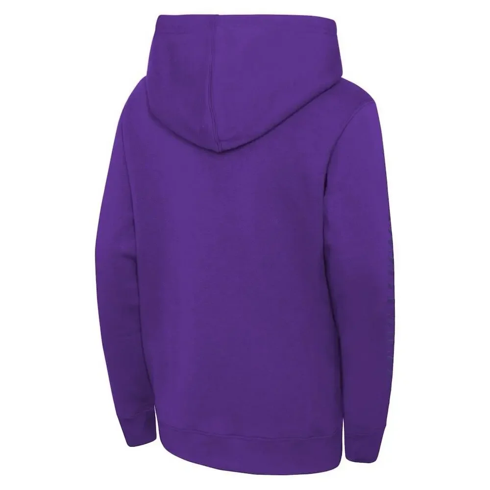 Los Angeles Lakers Youth Hoodie Pullover Sweatshirt Large Jordan Jumpman Medium - Picture 2 of 6